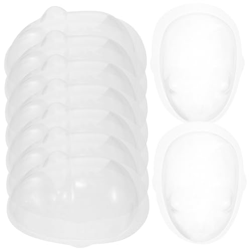 GARIOUANS 20 Stück Teiliges Transparentes Puppen Gesichtsmasken Dickes DIY Zubehör für Puppen Make Up Klare Display Gesichtsbedeckungen Mini Spielzeugmasken für Mädchen Dekoration und GARIOUANS 20 Stück Teiliges Transparentes Puppen Gesichtsmasken Dickes DIY Zubehör für Puppen Make Up Klare Display Gesichtsbedeckungen Mini Spielzeugmasken für Mädchen Dekoration und von GARIOUANS