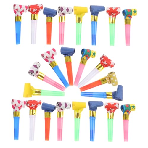 GARIOUANS 200 Stück Bunte Partypfeifen Laute Krachmacher für Erwachsene Partyluftschlangen Geburtstagszubehör mit Pfeifenfunktion als Mitgebsel und Partygeschenk GARIOUANS 200 Stück Bunte Partypfeifen Laute Krachmacher für Erwachsene Partyluftschlangen Geburtstagszubehör mit Pfeifenfunktion als Mitgebsel und Partygeschenk von GARIOUANS