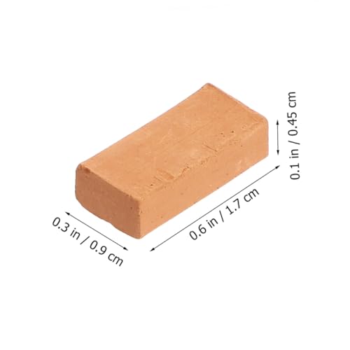 GARIOUANS 200 Stück Maßstab Mini Steine Bauen Micro Landscape Dekoration für Sandtisch Architektur Modellbau DIY Zimmerdeko von GARIOUANS