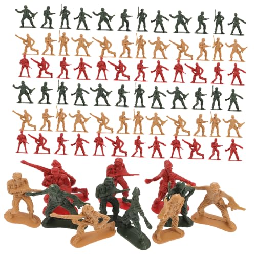 GARIOUANS 200 Stück Teiliges Miniatur Armee Soldaten Große Kunststoff Figuren Vielseitig Einsetzbar für Sandtisch Schulprojekte Dekoration und Fantasievolles Spiel von GARIOUANS