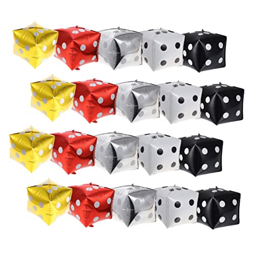 GARIOUANS 20Stücke Luftballons Aluminium Folienballons für Themenpartys Geburtstagsfeiern und Spielnächte Je GARIOUANS 20Stücke Luftballons Aluminium Folienballons für Themenpartys Geburtstagsfeiern und Spielnächte Je von GARIOUANS