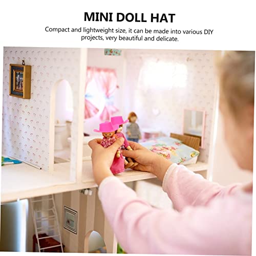 GARIOUANS 20Stücke Mini Cowboyhut für Puppen Kunststoff Miniatur Hüte Kopfbedeckung für DIY Puppen Outfits Langlebig und Leicht für Puppenhaus Dekoration und Kreative GARIOUANS 20Stücke Mini Cowboyhut für Puppen Kunststoff Miniatur Hüte Kopfbedeckung für DIY Puppen Outfits Langlebig und Leicht für Puppenhaus Dekoration und Kreative von GARIOUANS