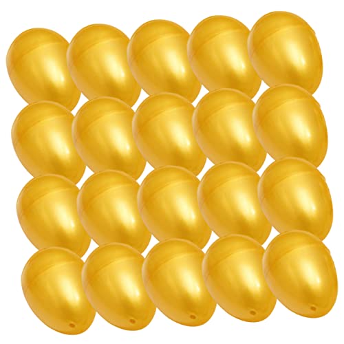 GARIOUANS 24 Stück Teiliges Goldene Kunststoff Eier Sichere Spielzeuge zum Befüllen mit Süßigkeiten und Geschenken für Osterpartys Geburtstage Kreative Geschenkverpackung und Dekoration GARIOUANS 24 Stück Teiliges Goldene Kunststoff Eier Sichere Spielzeuge zum Befüllen mit Süßigkeiten und Geschenken für Osterpartys Geburtstage Kreative Geschenkverpackung und Dekoration von GARIOUANS
