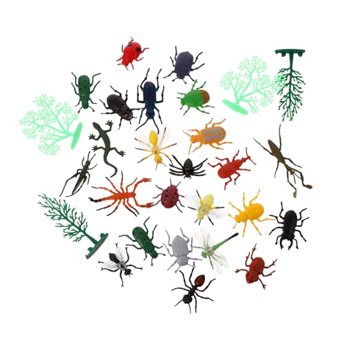 GARIOUANS 24 Stück Teiliges Realistisches Insekten aus Robustem Material Naturgetreue Nachbildungen für Pädagogisch für Naturwissenschaft und Kreatives Geruchsneutral und Sicher Lackiert für GARIOUANS 24 Stück Teiliges Realistisches Insekten aus Robustem Material Naturgetreue Nachbildungen für Pädagogisch für Naturwissenschaft und Kreatives Geruchsneutral und Sicher Lackiert für von GARIOUANS