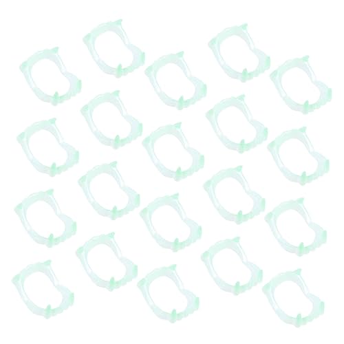 GARIOUANS 25 Stück Teiliges Halloween Leuchtende Vampirzähne Für Cosplay Party Accessoires Gruselige Kunstzähne Für Karneval Kostüm und Halloween GARIOUANS 25 Stück Teiliges Halloween Leuchtende Vampirzähne Für Cosplay Party Accessoires Gruselige Kunstzähne Für Karneval Kostüm und Halloween von GARIOUANS