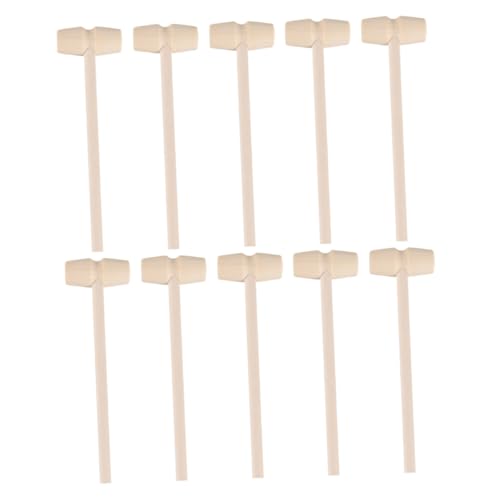 GARIOUANS 25 Stück Teiliges Holz Hammer Set für Mini krabbenschläger aus Naturholz Vielseitig für Krabben Meeresfrüchteschalen DIY holzspielzeug Feinmotorik und Kreativität GARIOUANS 25 Stück Teiliges Holz Hammer Set für Mini krabbenschläger aus Naturholz Vielseitig für Krabben Meeresfrüchteschalen DIY holzspielzeug Feinmotorik und Kreativität von GARIOUANS