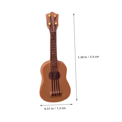 GARIOUANS 25 Stück Teiliges Miniatur Gitarren Modell aus Langlebigem Harz Kreative Klassische Musikinstrument Deko für Puppenhaus Vielseitig als Sammlerobjekt Detailreich und Realistisch GARIOUANS 25 Stück Teiliges Miniatur Gitarren Modell aus Langlebigem Harz Kreative Klassische Musikinstrument Deko für Puppenhaus Vielseitig als Sammlerobjekt Detailreich und Realistisch von GARIOUANS