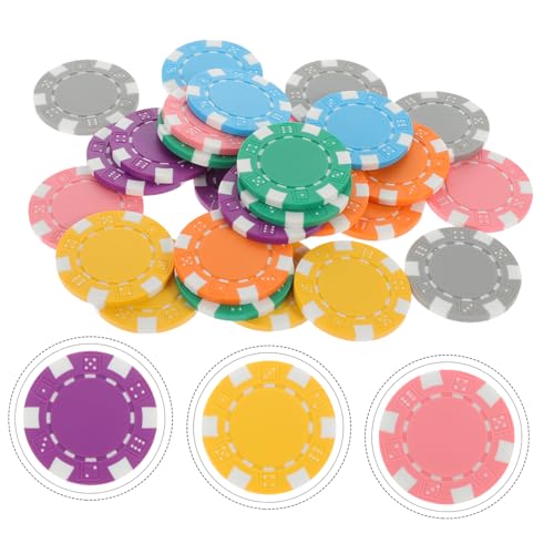 GARIOUANS 28 Stück Teiliges Langlebigem PP Stapelbare Spielchips mit Glatten Kanten Wiederverwendbar für Zählen Gruppieren und Lernspiele Geeignet für Poker und Brettspielspaß GARIOUANS 28 Stück Teiliges Langlebigem PP Stapelbare Spielchips mit Glatten Kanten Wiederverwendbar für Zählen Gruppieren und Lernspiele Geeignet für Poker und Brettspielspaß von GARIOUANS