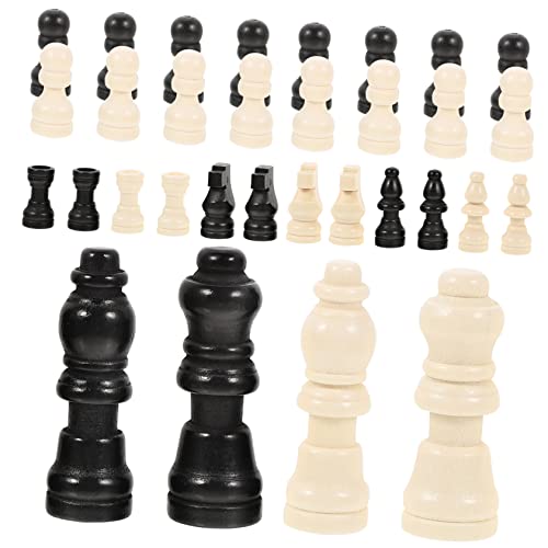 GARIOUANS 2Sätze Mini Schach Set aus Holz Schachfiguren für Schachbrett Teiliges Set Partys Reisen und Lernspiele Leicht und Tragbar GARIOUANS 2Sätze Mini Schach Set aus Holz Schachfiguren für Schachbrett Teiliges Set Partys Reisen und Lernspiele Leicht und Tragbar von GARIOUANS