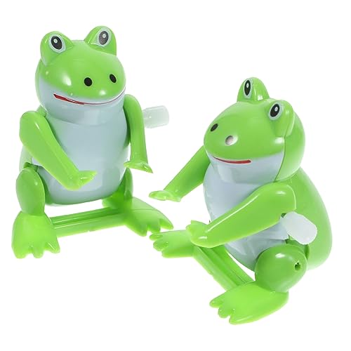 GARIOUANS 2Stücke Aufziehfrosch Frosch für Osterfeiern und Geburtstagsgeschenke Fördert und Farberkennung Nostalgisches für Jungen von GARIOUANS