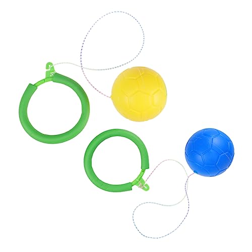 GARIOUANS 2stücke Teiliges Bouncing Junge Mädchen Jumping Spielzeug Für Outdoor Indoor Fitness Elastische Hüpfbälle Perfektes Spielzeug Für Aktive Mädchen Und Jungen von GARIOUANS