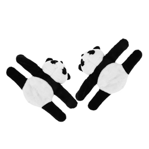 GARIOUANS 2Stücke Panda Kuscheltier Slap Armbänder Weiche Plüscharmbänder für Handgelenk Party Leicht und Bequem Süßes Design für GARIOUANS 2Stücke Panda Kuscheltier Slap Armbänder Weiche Plüscharmbänder für Handgelenk Party Leicht und Bequem Süßes Design für von GARIOUANS