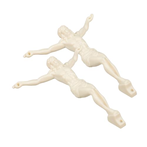 GARIOUANS 2pcs Jesus Crucifix Charms for DIY Charm Religiöser Schmuck Ideal Für Jesus Cross Halsketten Und Handheld Cross Für Katholische Figuren Geeignet GARIOUANS 2pcs Jesus Crucifix Charms for DIY Charm Religiöser Schmuck Ideal Für Jesus Cross Halsketten Und Handheld Cross Für Katholische Figuren Geeignet von GARIOUANS