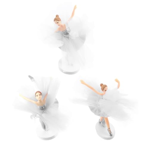 GARIOUANS 3 Sätze Ballerina Cupcake Toppers mit Tüllrock Elegante Tortendeko für Geburtstag Mädchen Leichte Stabile Kuchenornamente für Party Dessert und Dekoration GARIOUANS 3 Sätze Ballerina Cupcake Toppers mit Tüllrock Elegante Tortendeko für Geburtstag Mädchen Leichte Stabile Kuchenornamente für Party Dessert und Dekoration von GARIOUANS