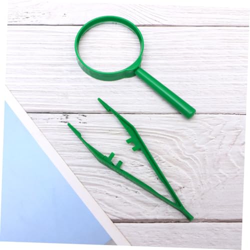 GARIOUANS 3 Sätze Beobachtungsset Teiligem Handlupe und Pinzette Leichtes Kunststoff Material Langlebig und Sicher für Naturerkundungen und Outdoor Spiel Geeignet für Jungen und Mädchen GARIOUANS 3 Sätze Beobachtungsset Teiligem Handlupe und Pinzette Leichtes Kunststoff Material Langlebig und Sicher für Naturerkundungen und Outdoor Spiel Geeignet für Jungen und Mädchen von GARIOUANS