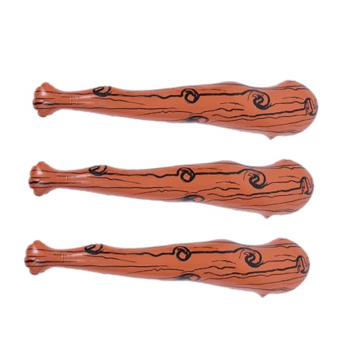 GARIOUANS 3stücke Aufblasbarer Baseballschläger Mit Holzmaserung Leicht Und Tragbar Als Sport-anfeuerungsgeschenk Und Kinderspielzeug Für Partys Und Konzerte GARIOUANS 3stücke Aufblasbarer Baseballschläger Mit Holzmaserung Leicht Und Tragbar Als Sport-anfeuerungsgeschenk Und Kinderspielzeug Für Partys Und Konzerte von GARIOUANS