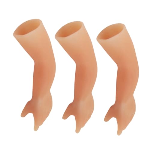 GARIOUANS 3 Stück Kleine Geisterhandspielzeug Fingerspielzeug Partygeschenk Halloween-Bühnenrequisite Zubehör für Handstützen Party Gefälligkeiten Handpuppen Mini-Hand Kieselgel Hellbraun GARIOUANS 3 Stück Kleine Geisterhandspielzeug Fingerspielzeug Partygeschenk Halloween-Bühnenrequisite Zubehör für Handstützen Party Gefälligkeiten Handpuppen Mini-Hand Kieselgel Hellbraun von GARIOUANS