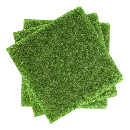 GARIOUANS 3 Stück Künstlicher Grasfliesen Zuschneidbar Miniatur Kunstrasen für Sandtisch DIY Modellbau Landschaftsdekoration Wetterfest Vielseitig für Haus und Garten GARIOUANS 3 Stück Künstlicher Grasfliesen Zuschneidbar Miniatur Kunstrasen für Sandtisch DIY Modellbau Landschaftsdekoration Wetterfest Vielseitig für Haus und Garten von GARIOUANS