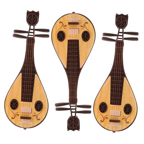GARIOUANS 3 Stück Miniatur Pipa Musikinstrument Modell Puppenhaus Deko Filigrane Handwerkskunst Kreative Miniatur Ornamente für Puppenzubehör und Micro Landschaft Passend für Kleine GARIOUANS 3 Stück Miniatur Pipa Musikinstrument Modell Puppenhaus Deko Filigrane Handwerkskunst Kreative Miniatur Ornamente für Puppenzubehör und Micro Landschaft Passend für Kleine von GARIOUANS