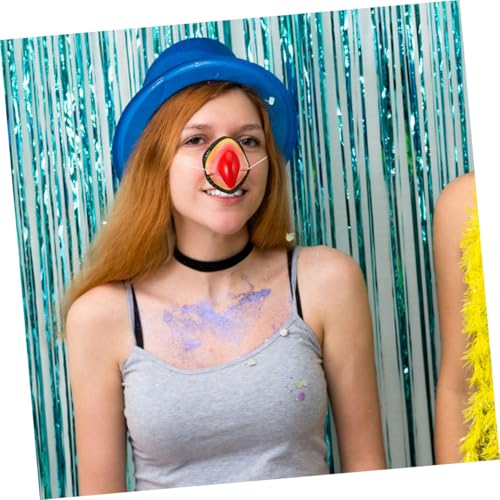 GARIOUANS 3 Stück Papageienschnabel Nasenprop aus Robustem Vinyl Leicht und Bequem für Karneval Cosplay Kostümparty und Bühnenauftritte Vielseitige Tierkostüm Requisite von GARIOUANS
