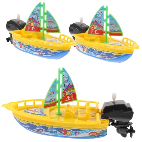 GARIOUANS 3 Stück Teiliges Aufzieh segelboot Bade Kleinkinder Schwimmende Badewannenspielzeuge mit Sicherem Cartoon Design Hand Auge koordination und Badespaß GARIOUANS 3 Stück Teiliges Aufzieh segelboot Bade Kleinkinder Schwimmende Badewannenspielzeuge mit Sicherem Cartoon Design Hand Auge koordination und Badespaß von GARIOUANS
