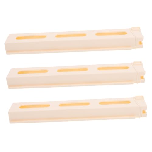 GARIOUANS 3 Stück Teiliges Domino Clip Kreative Zug Zubehör Langlebige Kunststoff Domino Slot Clips für Fördert Soziales und Fantasievolles Bauen von GARIOUANS