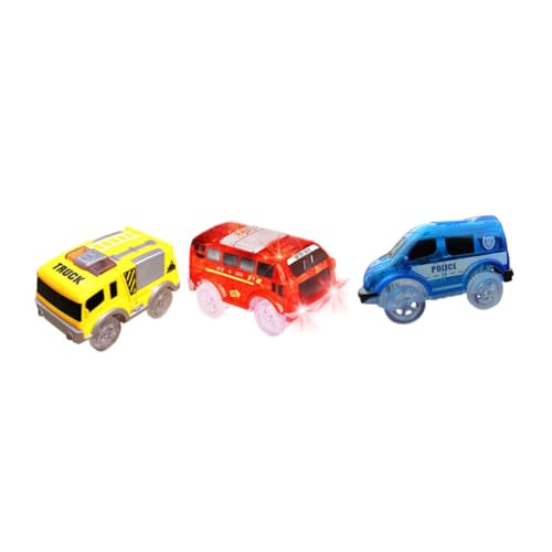 GARIOUANS 3 Stück Teiliges LED Leuchtspielzeug mit Kleinen Elektrischen Rennwagen Batteriefrei Sicherer Farbenfrohe Autorennbahn für Hand Auge Koordination und Spielspaß GARIOUANS 3 Stück Teiliges LED Leuchtspielzeug mit Kleinen Elektrischen Rennwagen Batteriefrei Sicherer Farbenfrohe Autorennbahn für Hand Auge Koordination und Spielspaß von GARIOUANS