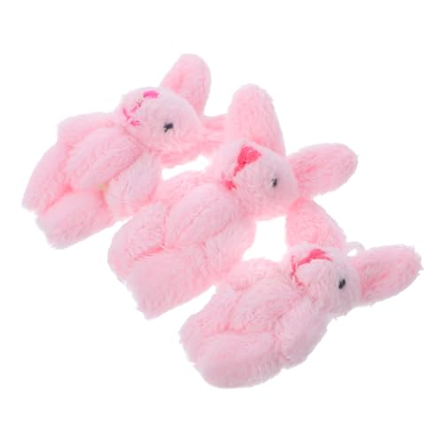 GARIOUANS 3 Stück Teiliges Mini Plüsch Kaninchen Leichte Kuschelige Bunny Figuren mit Detailreicher Verarbeitung Niedliche Mikro Garten Dekoration für Balkon Terrasse und Puppenhaus GARIOUANS 3 Stück Teiliges Mini Plüsch Kaninchen Leichte Kuschelige Bunny Figuren mit Detailreicher Verarbeitung Niedliche Mikro Garten Dekoration für Balkon Terrasse und Puppenhaus von GARIOUANS