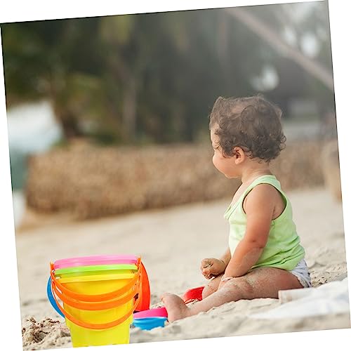 GARIOUANS 3 Stück Teiliges Mini Sandspielzeug Eimer Kunststoff Strandspielzeug für Jungen und Mädchen Farblich Sortierte Sandkübel für Kreatives Buddeln und Bauen im Zufällige Farbe GARIOUANS 3 Stück Teiliges Mini Sandspielzeug Eimer Kunststoff Strandspielzeug für Jungen und Mädchen Farblich Sortierte Sandkübel für Kreatives Buddeln und Bauen im Zufällige Farbe von GARIOUANS