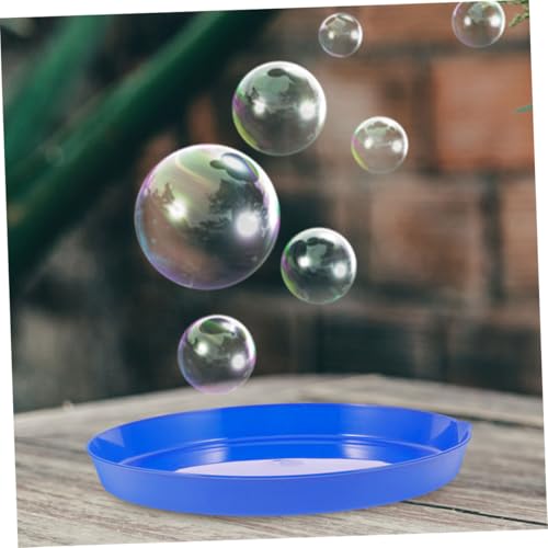 GARIOUANS 3 Stück Teiliges Outdoor Seifenblasen Set mit Großem Ring Praktischem Aufbewahrungstablett Fördert Eltern Junge Mädchen Spiel für Geburtstagsfeiern Gemeinsames im Freien für von GARIOUANS