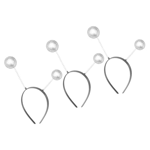 GARIOUANS 3 Stück Teiliges Stirnband mit Glitzerbällen Cosplay Kopfschmuck für Partys Karneval und Halloween Vielseitiges Kostümzubehör für Besondere Anlässe von GARIOUANS