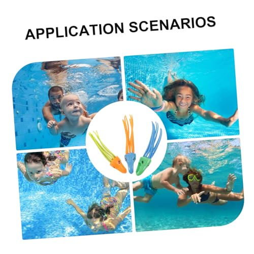 GARIOUANS 3 Stück Teiliges Tauchtier Bunte Sichere Tauchspielzeuge für Schwimmspielzeug Pool Spiel Herausforderung mit Realistischem Design für Schwimmbadspaß GARIOUANS 3 Stück Teiliges Tauchtier Bunte Sichere Tauchspielzeuge für Schwimmspielzeug Pool Spiel Herausforderung mit Realistischem Design für Schwimmbadspaß von GARIOUANS