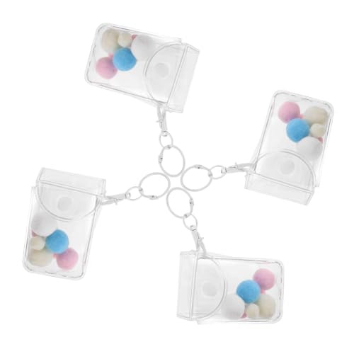 GARIOUANS 3 Stück Teiliges Transparentes PVC Tragetaschen Minimalistisches Aufbewahrungstäschchen für Sammelfiguren Stoßfest Durchsichtig Leicht Zugänglich für Mini Puppen GARIOUANS 3 Stück Teiliges Transparentes PVC Tragetaschen Minimalistisches Aufbewahrungstäschchen für Sammelfiguren Stoßfest Durchsichtig Leicht Zugänglich für Mini Puppen von GARIOUANS