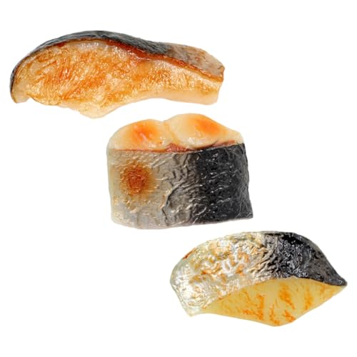 GARIOUANS 3 Stück Vivid Künstliche Fischblöcke Realistische PVC Modelle Dekorativ für Fotografie und Wohnkultur Lebensechte Simulation für Laden Heimdeko GARIOUANS 3 Stück Vivid Künstliche Fischblöcke Realistische PVC Modelle Dekorativ für Fotografie und Wohnkultur Lebensechte Simulation für Laden Heimdeko von GARIOUANS