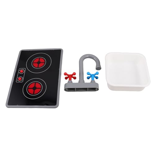 GARIOUANS 3 Teiliges Kochen Mit Simuliertem Kleinkinder Mädchen Küchengeräusch Induktion Realistisches Spielspielzeug Effektspülgeräusche Wasserhahn Kochfeldlichter Für Und GARIOUANS 3 Teiliges Kochen Mit Simuliertem Kleinkinder Mädchen Küchengeräusch Induktion Realistisches Spielspielzeug Effektspülgeräusche Wasserhahn Kochfeldlichter Für Und von GARIOUANS