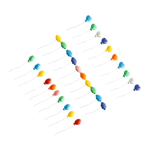 GARIOUANS 30 Stück Miniature Balloon Decoration Teiliges aus Langlebigem für DIY Mikrolandschaften Realistische Mini Accessoires für Puppenhäuser und Fotodekoration Lebhaften Farben GARIOUANS 30 Stück Miniature Balloon Decoration Teiliges aus Langlebigem für DIY Mikrolandschaften Realistische Mini Accessoires für Puppenhäuser und Fotodekoration Lebhaften Farben von GARIOUANS