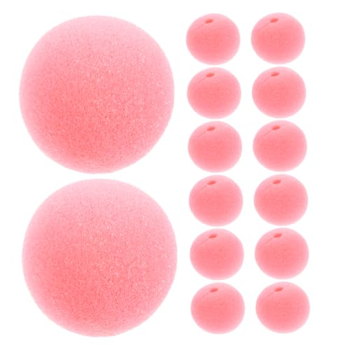 GARIOUANS 30 Stück Schwammlachnasen Clown Nase Weicher Rote Party Requisiten für Karneval Halloween Circus Thema Kostüm Zubehör GARIOUANS 30 Stück Schwammlachnasen Clown Nase Weicher Rote Party Requisiten für Karneval Halloween Circus Thema Kostüm Zubehör von GARIOUANS