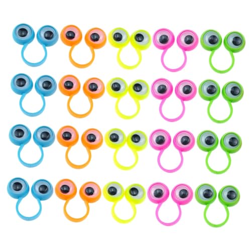 GARIOUANS 30 Stück Teiliges Finger Ring Interaktives Augen Verschleißfestes Lernspielzeug für Mädchen Jungen als Partygeschenk und Pädagogisches Zappelspielzeug GARIOUANS 30 Stück Teiliges Finger Ring Interaktives Augen Verschleißfestes Lernspielzeug für Mädchen Jungen als Partygeschenk und Pädagogisches Zappelspielzeug von GARIOUANS