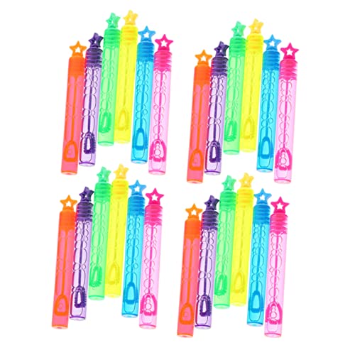GARIOUANS 30 Stück Teiliges Seifenblasenstab für Bunte Mini Bubble Maker Ergonomisch Geformt Sicherer Griff als Geburtstags Party Deko und Lustiges für Jungen und Mädchen Zufällige Farbe von GARIOUANS