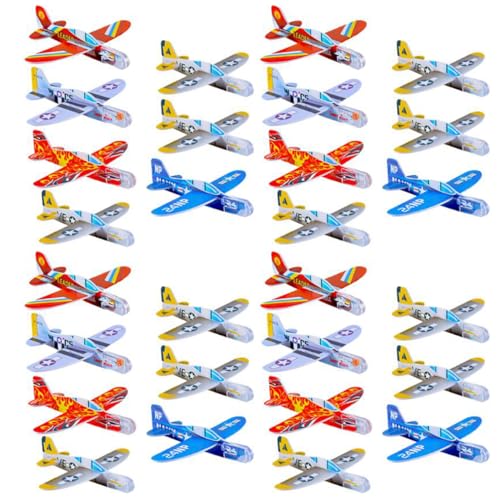 GARIOUANS 36 Stck. Kleine Flugzeugspielzeug Kind Im Freien Fliegend Werfen Segelflugzeuge Ebene Mini Handwurf Von Handflieger Flugzeugspielzeugen Flugzeuge Schaum Zufällige Farbe GARIOUANS 36 Stck. Kleine Flugzeugspielzeug Kind Im Freien Fliegend Werfen Segelflugzeuge Ebene Mini Handwurf Von Handflieger Flugzeugspielzeugen Flugzeuge Schaum Zufällige Farbe von GARIOUANS