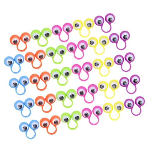 GARIOUANS 36 Stück Fingeraktivitätsring Augen Kinderspielzeug Augäpfel Halloween- Augapfelring aus Kunststoff Partytütenfüller für Handfingerpuppen Plastik Zufällige Farbe GARIOUANS 36 Stück Fingeraktivitätsring Augen Kinderspielzeug Augäpfel Halloween- Augapfelring aus Kunststoff Partytütenfüller für Handfingerpuppen Plastik Zufällige Farbe von GARIOUANS