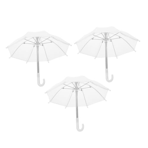 GARIOUANS 3Stücke Regenschirme für Puppen Realistische Kleine Regenschirme für Mikroszenen Puppen Reisespielzeug Zubehör für Mini Häuser und Praktisch GARIOUANS 3Stücke Regenschirme für Puppen Realistische Kleine Regenschirme für Mikroszenen Puppen Reisespielzeug Zubehör für Mini Häuser und Praktisch von GARIOUANS