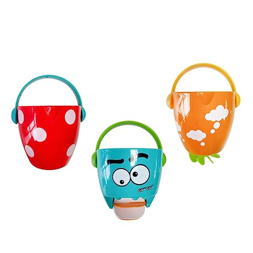 GARIOUANS 3Stücke Teiliges Badewannenspielzeug für Mini Wasserspielzeug Eimer mit Kreativen Designs die Badewanne und Strand Fördert die Greiffähigkeit und Macht GARIOUANS 3Stücke Teiliges Badewannenspielzeug für Mini Wasserspielzeug Eimer mit Kreativen Designs die Badewanne und Strand Fördert die Greiffähigkeit und Macht von GARIOUANS