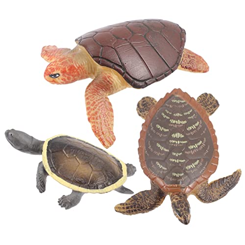 GARIOUANS 3 Stücke Schildkröte Modelle Spielzeug Künstliche Schildkrötenfiguren für Kinder Meerestiere Dekoration Miniaturspielzeug für Schreibtisch und Deko GARIOUANS 3 Stücke Schildkröte Modelle Spielzeug Künstliche Schildkrötenfiguren für Kinder Meerestiere Dekoration Miniaturspielzeug für Schreibtisch und Deko von GARIOUANS