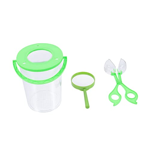 GARIOUANS 3Stücke Teiliges Set Insektenbeobachtungseimer für Tragbarer Outdoor Explorer mit Lupe Pädagogisches zur Naturerkundung für Kleine und Insektenliebhaber GARIOUANS 3Stücke Teiliges Set Insektenbeobachtungseimer für Tragbarer Outdoor Explorer mit Lupe Pädagogisches zur Naturerkundung für Kleine und Insektenliebhaber von GARIOUANS