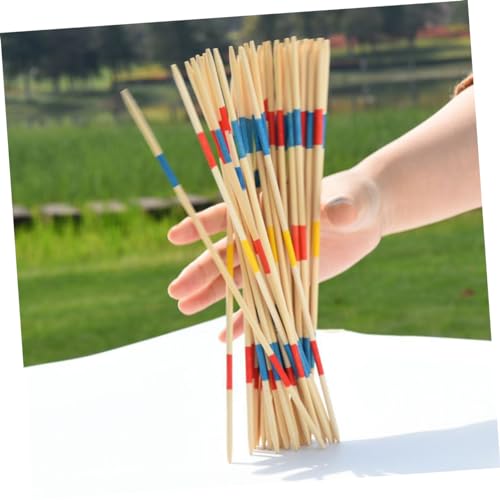 GARIOUANS 4 Boxen Teiliges Holzspiel Pick Up Sticks Pädagogisches Familienspiel Fördert Hand Auge Koordination und Strategisches Sicher für Bunt Verpackt für Drinnen und Draußen GARIOUANS 4 Boxen Teiliges Holzspiel Pick Up Sticks Pädagogisches Familienspiel Fördert Hand Auge Koordination und Strategisches Sicher für Bunt Verpackt für Drinnen und Draußen von GARIOUANS