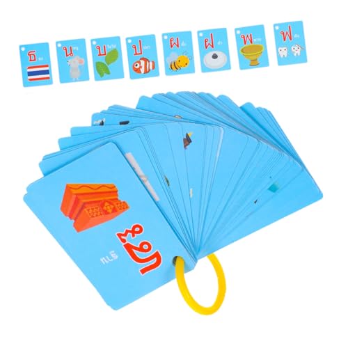 GARIOUANS 4 Kartons Thai Flash -Karten Für Kinder Zweisprachige Talks -Flash -Karten Gesprächs -Flash -Karten Dicke Wörter Karten Phonetische Flash -Karten Thai Sprachlernkarten GARIOUANS 4 Kartons Thai Flash -Karten Für Kinder Zweisprachige Talks -Flash -Karten Gesprächs -Flash -Karten Dicke Wörter Karten Phonetische Flash -Karten Thai Sprachlernkarten von GARIOUANS