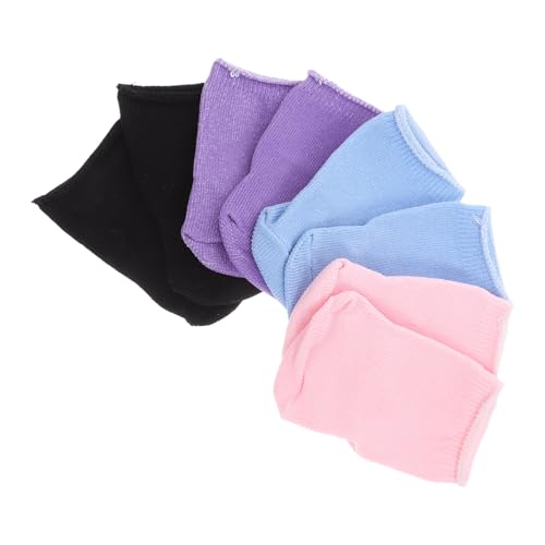 GARIOUANS 4paare Puppensocken Für Puppen Miniatur Socken Farben Niedliche Accessoires Für Puppenkostüme Fördert Kreative Spielideen von GARIOUANS