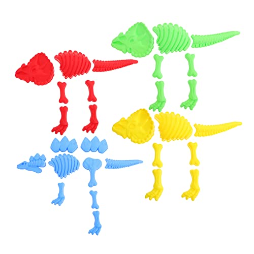 GARIOUANS 4 Sätze Dinosaurier Sandspielzeug Teiliges für Kreativ und Lehrreich Strand und Sandkasten Fördert Geschicklichkeit und Fantasie aus Kinderfreundlichem Kunststoff GARIOUANS 4 Sätze Dinosaurier Sandspielzeug Teiliges für Kreativ und Lehrreich Strand und Sandkasten Fördert Geschicklichkeit und Fantasie aus Kinderfreundlichem Kunststoff von GARIOUANS