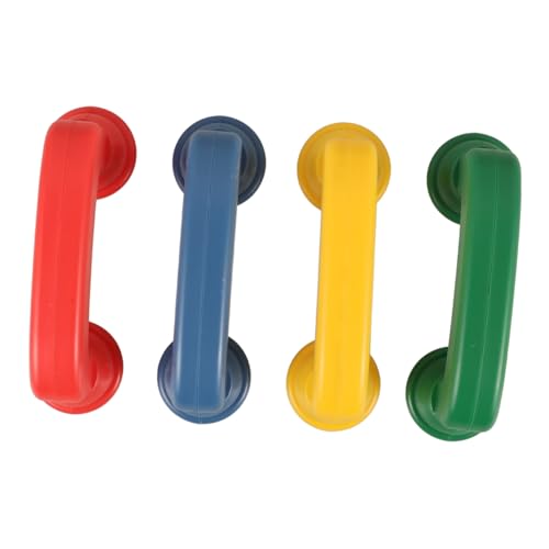 GARIOUANS 4 Stück Bunte Whisper Phones aus Kunststoff für Klassenzimmer Sprachförderung und Lesen Lernen mit Kompaktem Kindersicherem Design von GARIOUANS